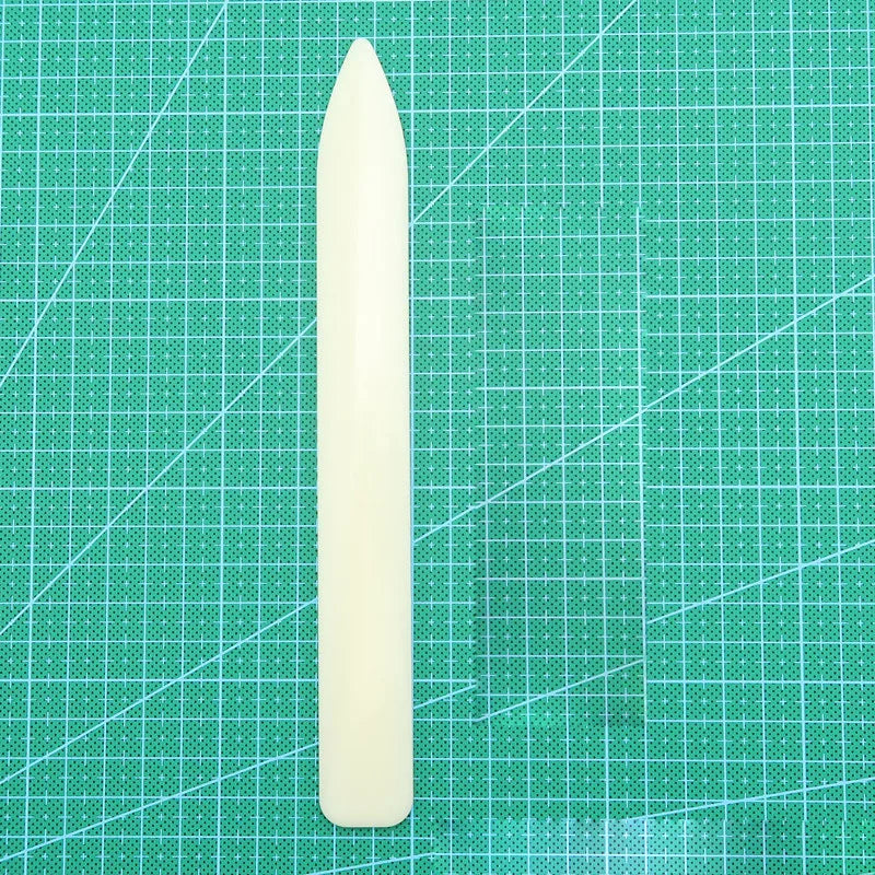 New 1pcs Trimming Leather Craft Tools Bone Folder For Leather Scoring Folding Creasing Paper Home School Handmade Accessories
